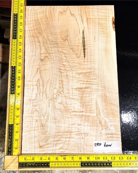 Flame Maple CARVE TOP One Piece Guitar & Bass Top
