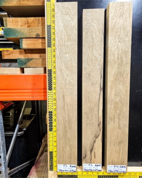 Korina Guitar Neck Blank Flat Sawn
