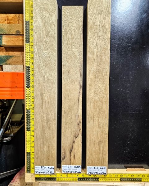 Korina Guitar Neck Blank Flat Sawn