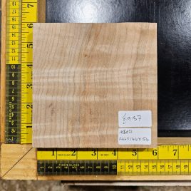 Red Maple Turning Square bowl turning blank