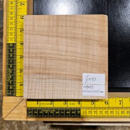 Red Maple Turning Square bowl turning blank