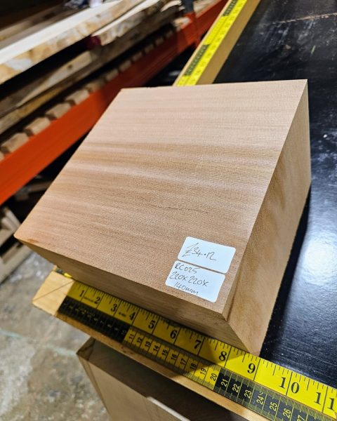 Western red Cedar Wood Turning Block