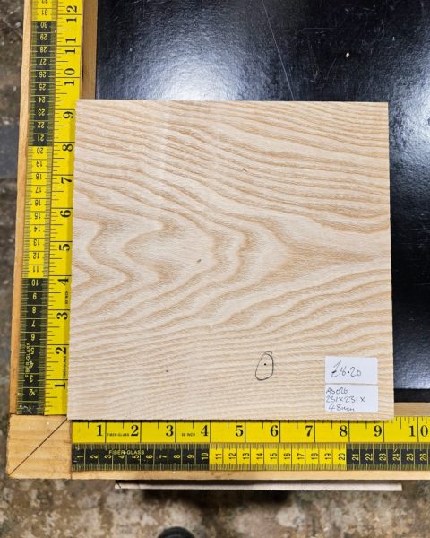 Ash Turning Square Bowl Blank