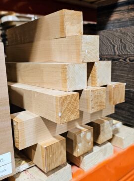 Red Alder Turning Spindle 270mm