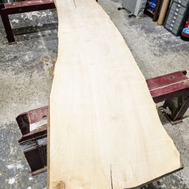 Live Edge Flame Maple Slab 027
