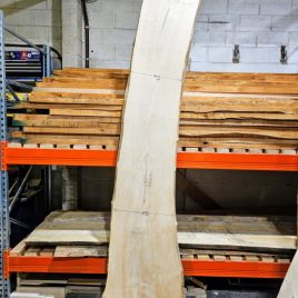 Live Edge Flame Maple Slab 029
