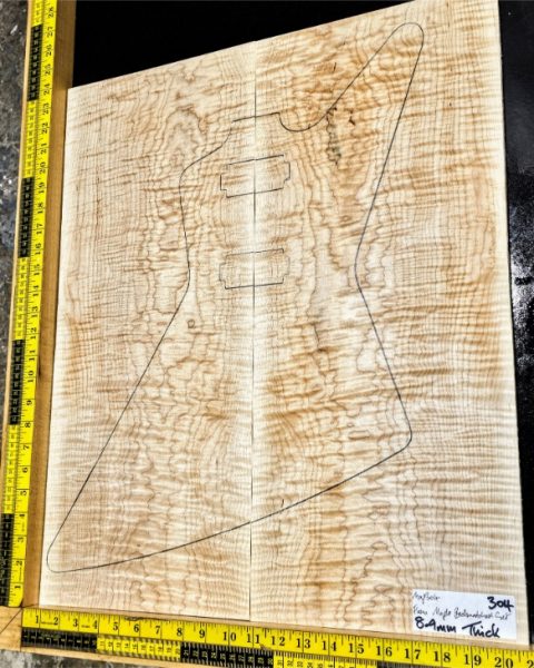Flame Maple Set 305 Explorer Sized MASTER GRADE