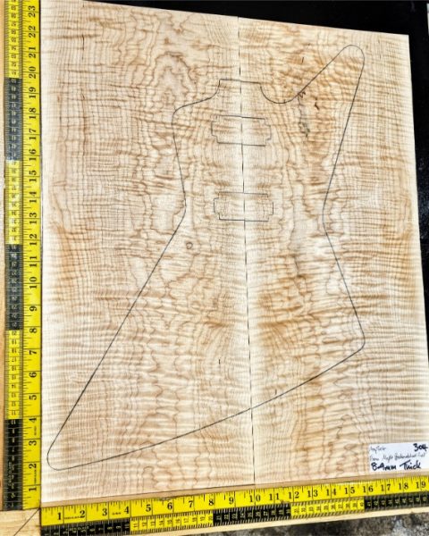 Flame Maple Set 305 Explorer Sized MASTER GRADE