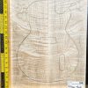 Flame Maple Bookmatched guitar & Bass Top Set