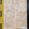 Flame Maple Bookmatched guitar & Bass Top Set