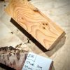 Figured Yew Knife Scales block
