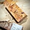 Figured Yew Knife Scales block