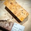 Figured Yew Knife Scales block