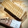 Flamed Australian Mountain Ash Knife Scale Block