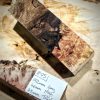 Stabilised Spalted Beech knife Scale block