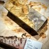 Myrtle Burl knife Scales Block