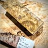 Myrtle Burl knife Scales Block