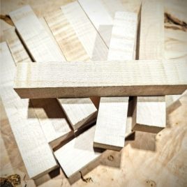 Curly Sycamore Pen Turning Blanks / small turning blanks