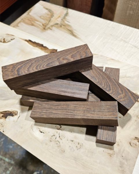 Wenge Pen Turning Blank / small spindle turning blank