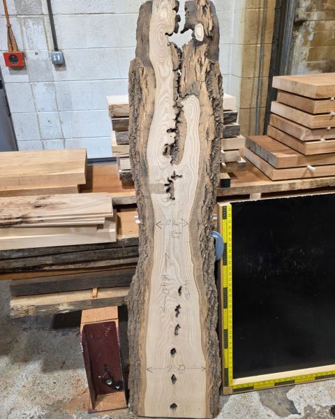 English Ash Slab