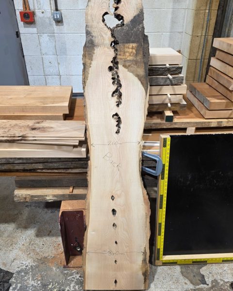English Ash Slab
