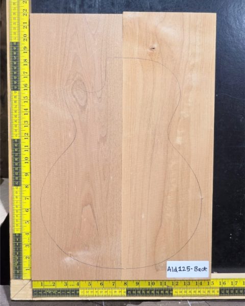 Red Alder Electric Guitar Body Blank