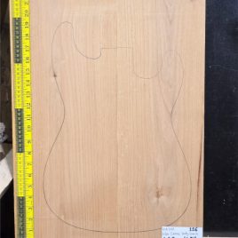 American Red Alder Electric Guitar Body Blank