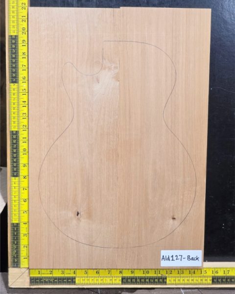 American Red Alder Electric Guitar Body Blank