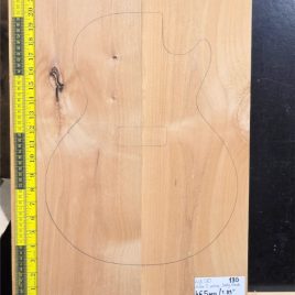 American Red Alder Electric Guitar Body Blank