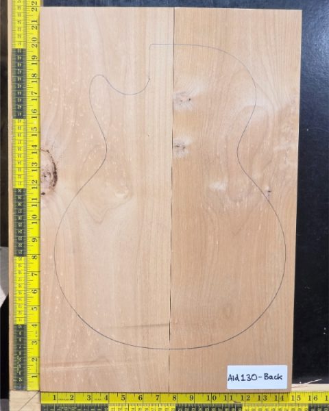 American Red Alder Electric Guitar Body Blank