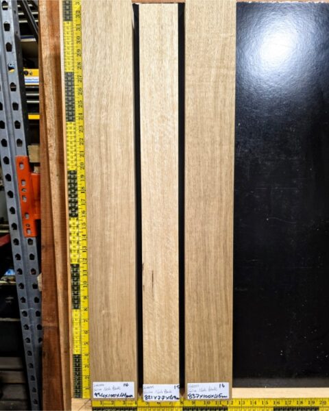 Korina Guitar Neck Blank, Quarter sawn Kiln dried