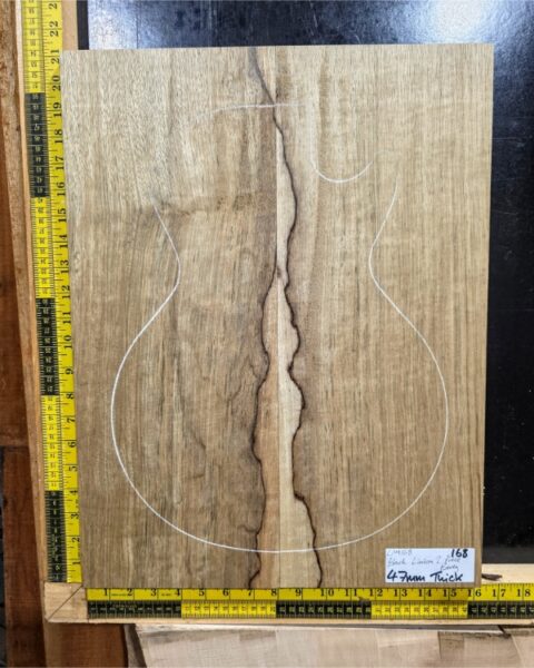 White Limba / Korina Two Piece Body Blank