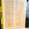 Flame Maple Bookmatched guitar & Bass Top Set