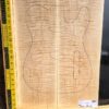 Flame Maple Bookmatched guitar & Bass Top Set