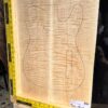 Flame Maple Bookmatched guitar & Bass Top Set