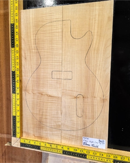 Flame Maple Carve Top Set