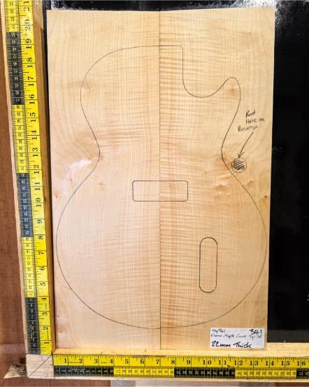 Flame Maple Carve Top Set