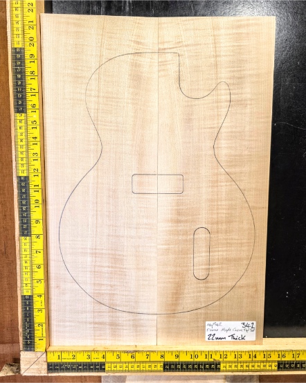Flame Maple Carve Top Set
