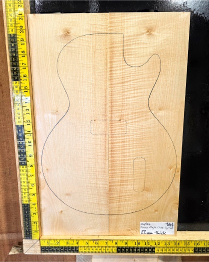 Flame Maple Carve Top Set