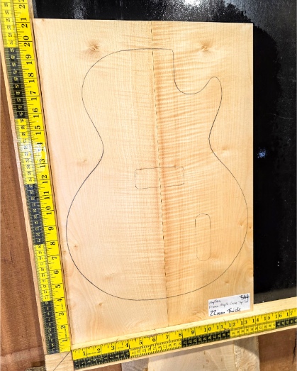Flame Maple Carve Top Set