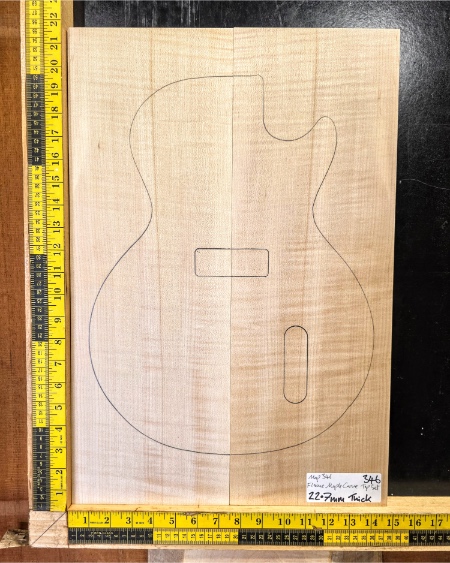 Flame Maple Carve Top Set