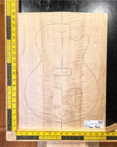 Flame Maple Carve Top Set