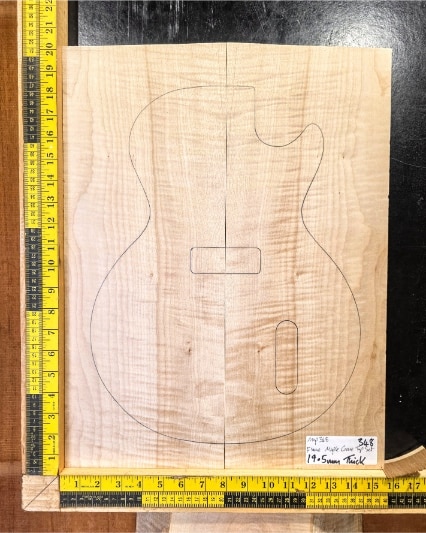 Flame Maple Carve Top Set