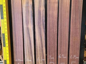 Indian Rosewood Guitar Fingerboard Blank Luthier Wood