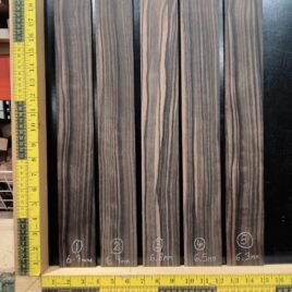 Macassar Ebony Guitar Fingerboard Blanks