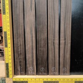 Macassar Ebony Guitar Fingerboard Blanks
