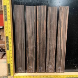Macassar Ebony Guitar Fingerboard Blanks