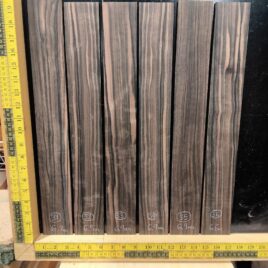 Macassar Ebony Guitar Fingerboard Blanks