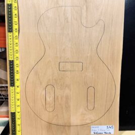 American Red Alder Electric Guitar Two Piece Body Blank