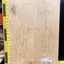 American Red Alder Electric Guitar Two Piece Body Blank